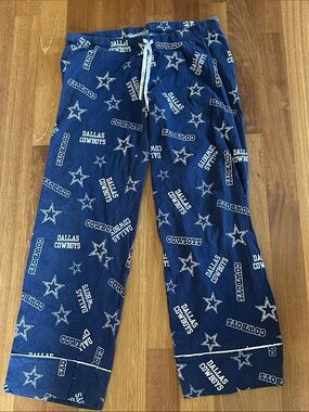 NFL Dallas Cowboys Blue Logo Pajama Pants
